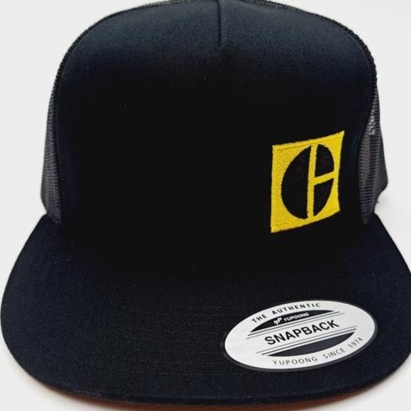 Accessories | Retro Pacman Logo Cat Caterpillar Flat Bill 